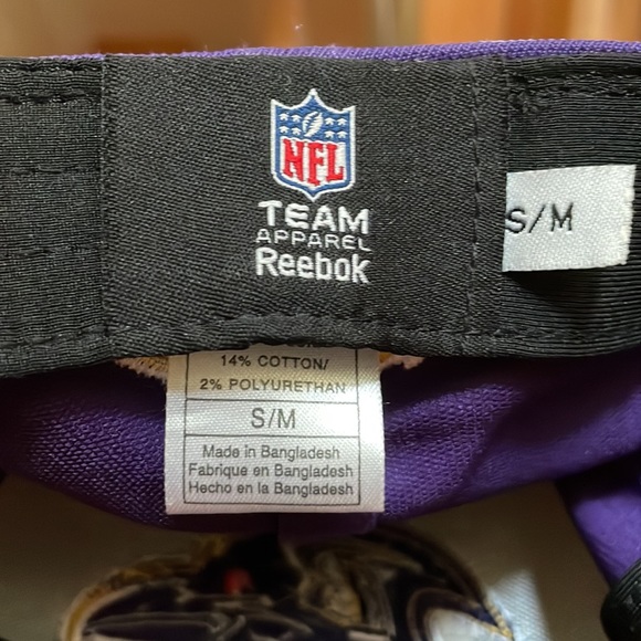 Baltimore Ravens Hat (Team Apparel Reebok) - Picture 4 of 4